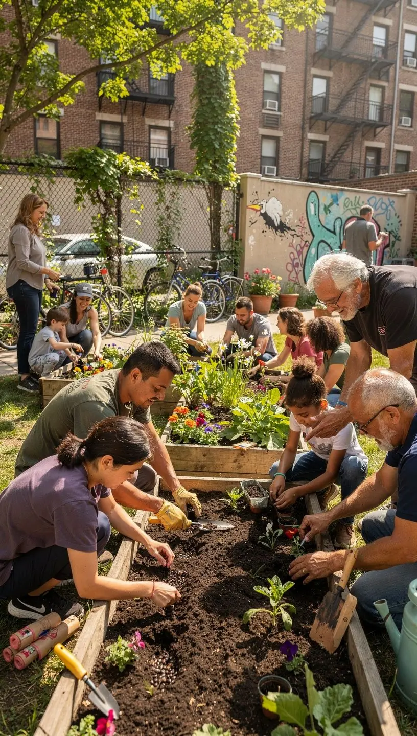 Map illustrating ecosystem resilience and community interactions